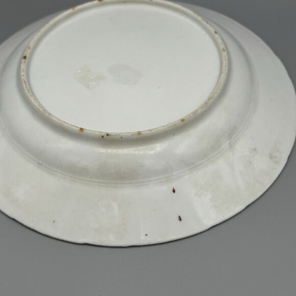 Vtg Unmarked Green Transferware Porcelain Heavenly Choir Decorative Plate Bowl - Picture 10 of 12